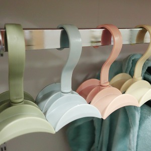 헬로스마일리빙-2중 다용도 가방 모자걸이(4color)